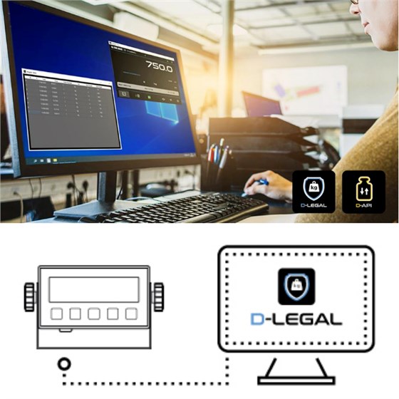 D-LEGAL稱(chēng)重?cái)?shù)據(jù)采集軟件