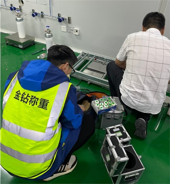 茵泰科進口電子秤維?，F(xiàn)場1