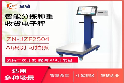 智慧電子秤 帶攝像頭 食堂收貨分揀