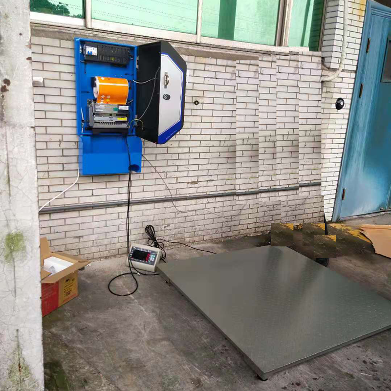 垃圾處理稱(chēng)重設(shè)備地磅